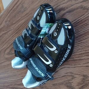 SIDEBIKE Men's Size 9 Bicycle Binding Shoes Road Bike Cycling Shoes, NWT